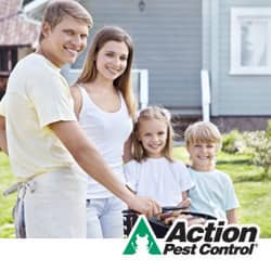 Spring prevention tips from Action Pest Control family from indiana enjoying a pest free bbq