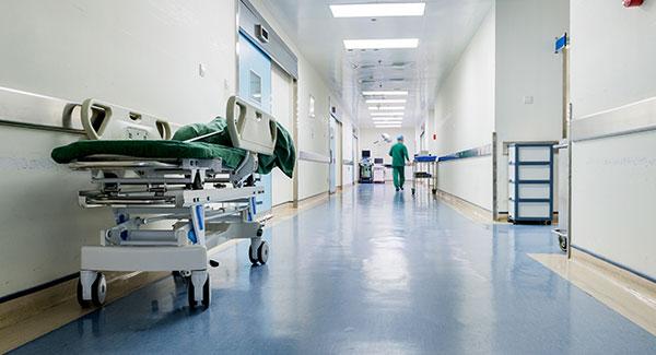 hallway of a healthcare facility