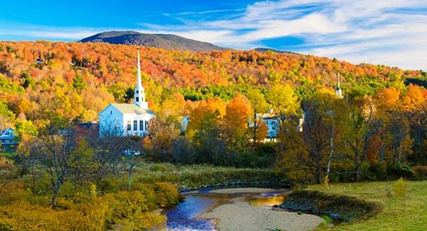 fall scenery in vermont