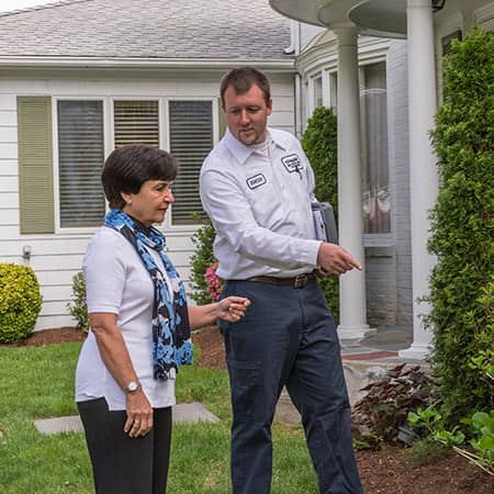 termite inspection of a home in worcester ma