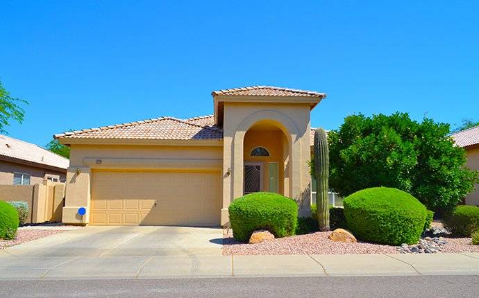 street view of a home in chandler heights arizona