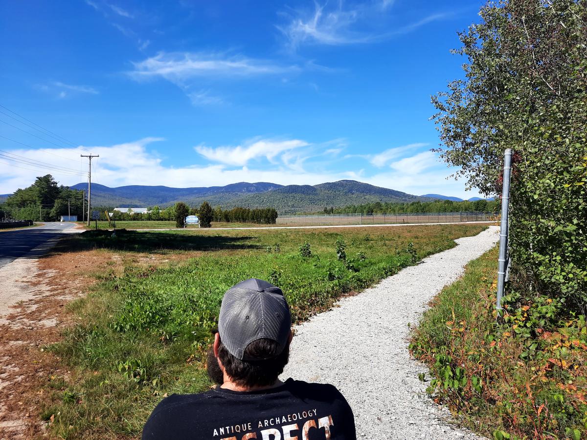 Admiring the view from the connector section. Photo credit: Enock Glidden
