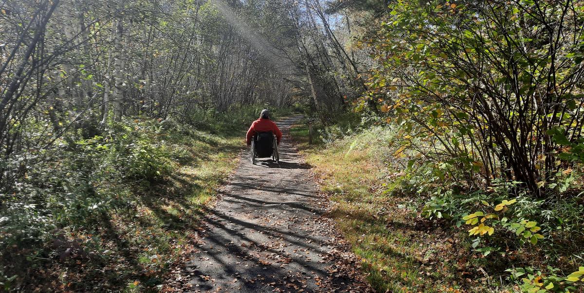 The Woodcock Trail. Photo credit: Enock Glidden