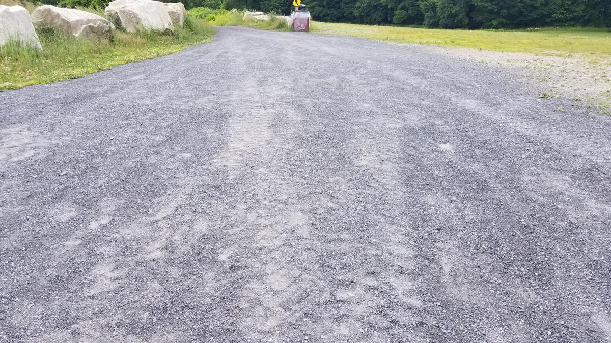 Surface of the Prescott Field trail.