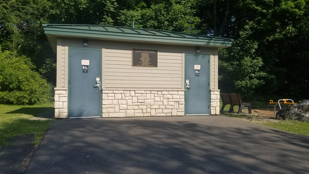 Accessible bathrooms at the park.
