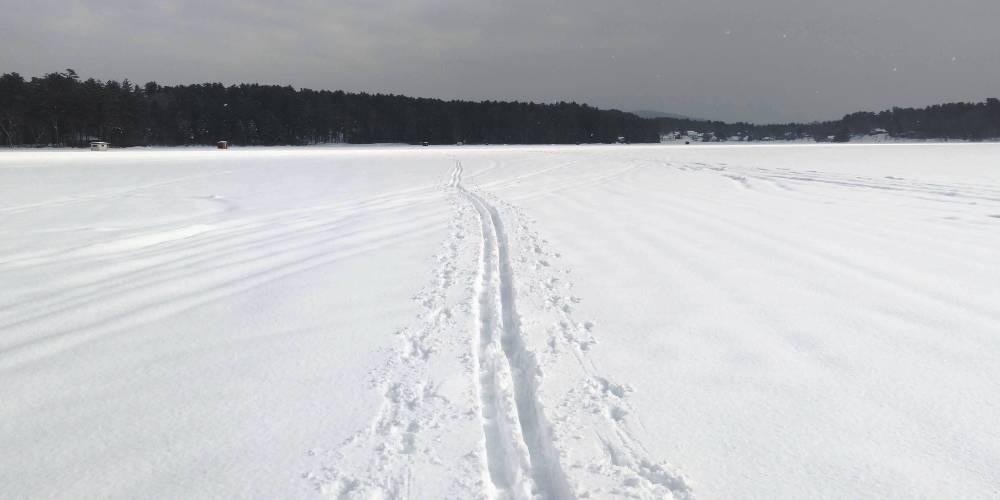 Wilson Lake in Winter