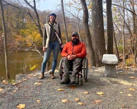 With Ellerie Ezekiel, Director of Communications & Community Engagement at Frenchman Bay Conservancy