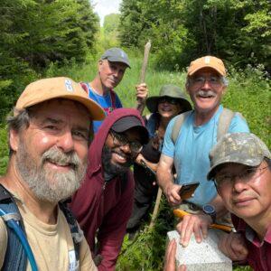 Trail Work on the Maine portion of the International Appalachian Trail