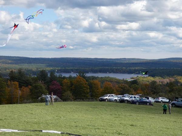 Kite Flying at Romac Orchards