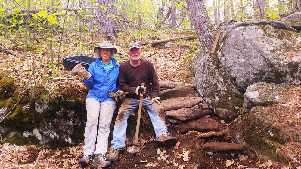 PLT Stewardship Week Boundary Trail Recovery at Phippsburg Town Forest