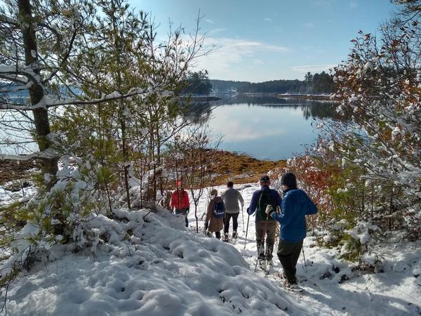 Woodward Point Preserve Hike or Snowshoe