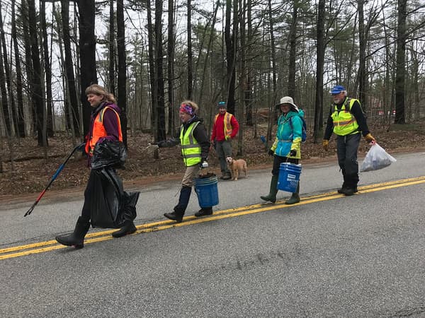 Earth Day Trash Clean Up at Mount Agamenticus