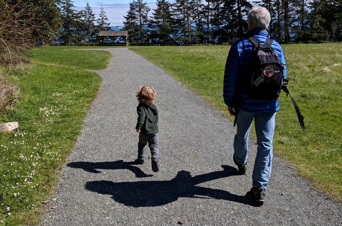 Walking is a great activity for the whole family!