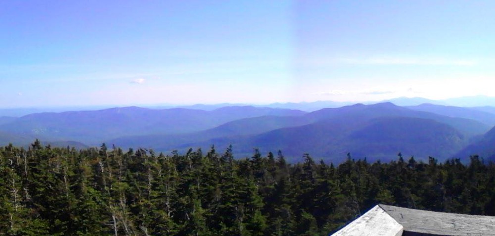 View from the top of the tower, which makes the rigorous hike well worth it!! (Credit: Lisa C)