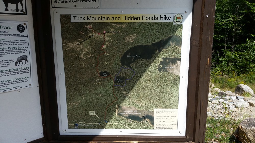 Tunk Mountain Maine Trail Finder