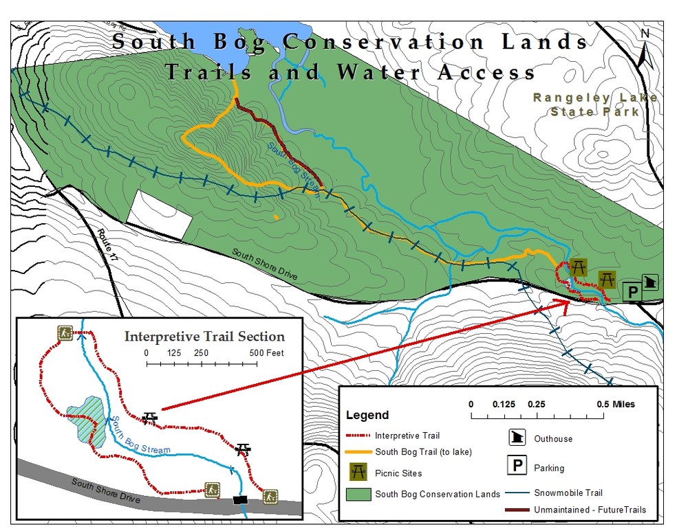 South Bog Conservation Area Maine Trail Finder