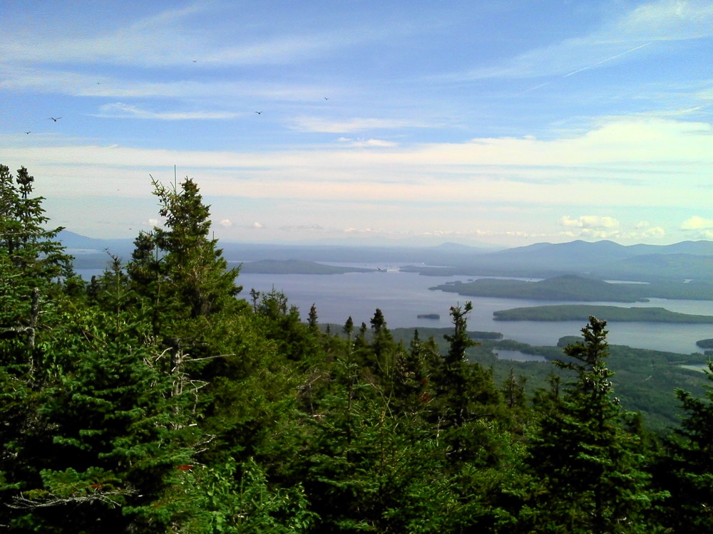 View from Summit (Credit: Maine Bureau of Parks and Lands)