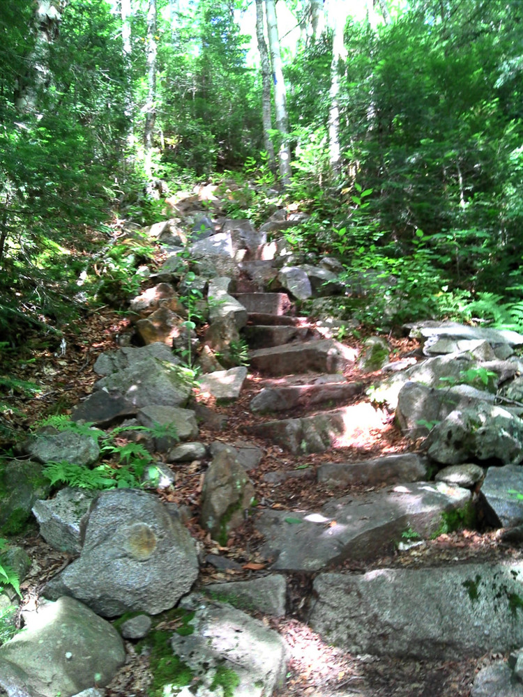 Stone Steps (Credit: Maine Bureau of Parks and Lands)