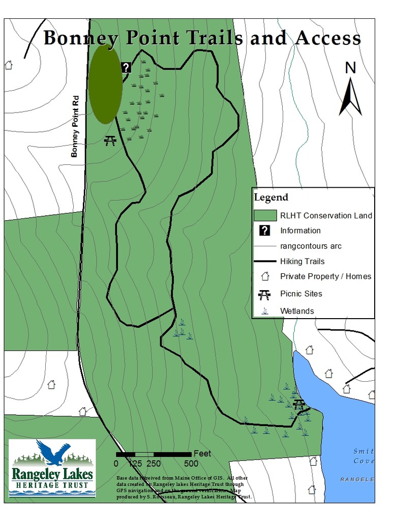 Bonney Point Trail Maine Trail Finder