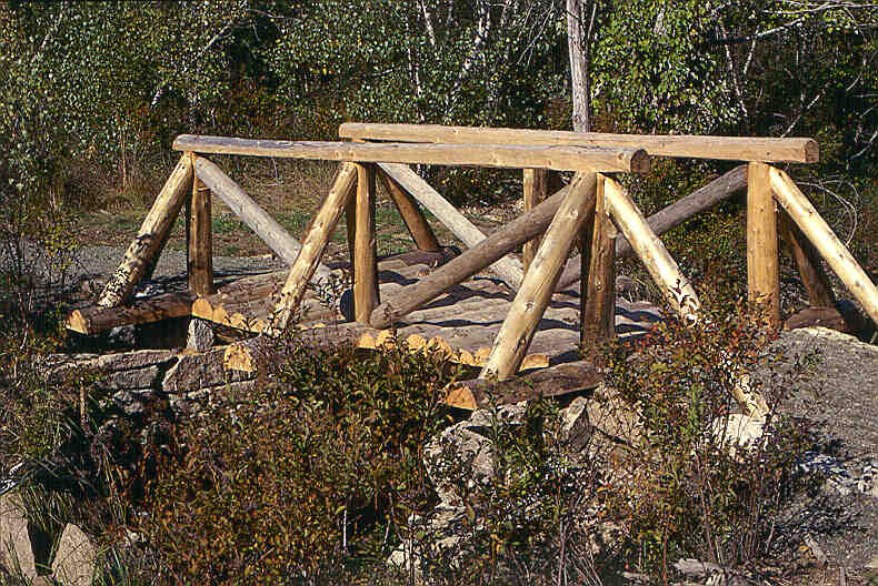 Wooden Footbridge (Credit: National Park Service)