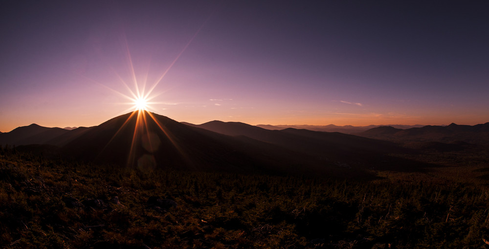 Sunset from Burnt Mountain 3 (Credit: Waylon Wolfe Photography - wickedgoodpics.com)