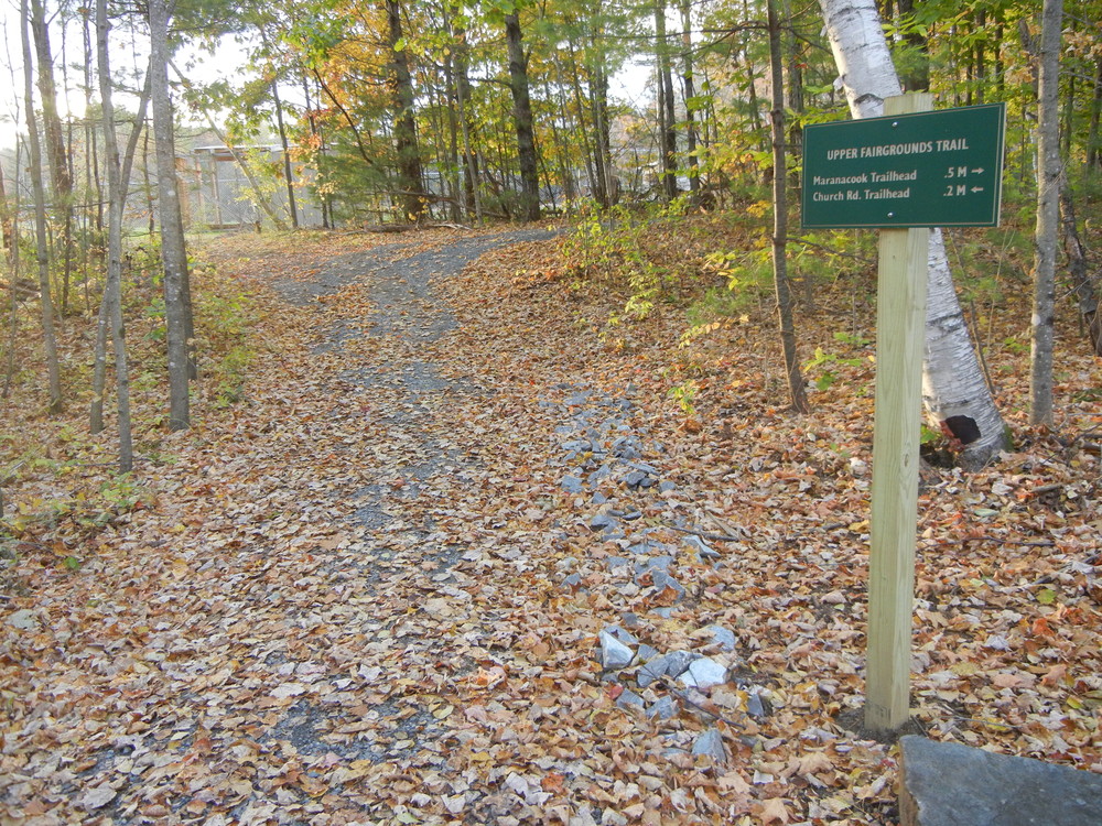 Trails are now signed and include mileage (Credit: Ken Clark)