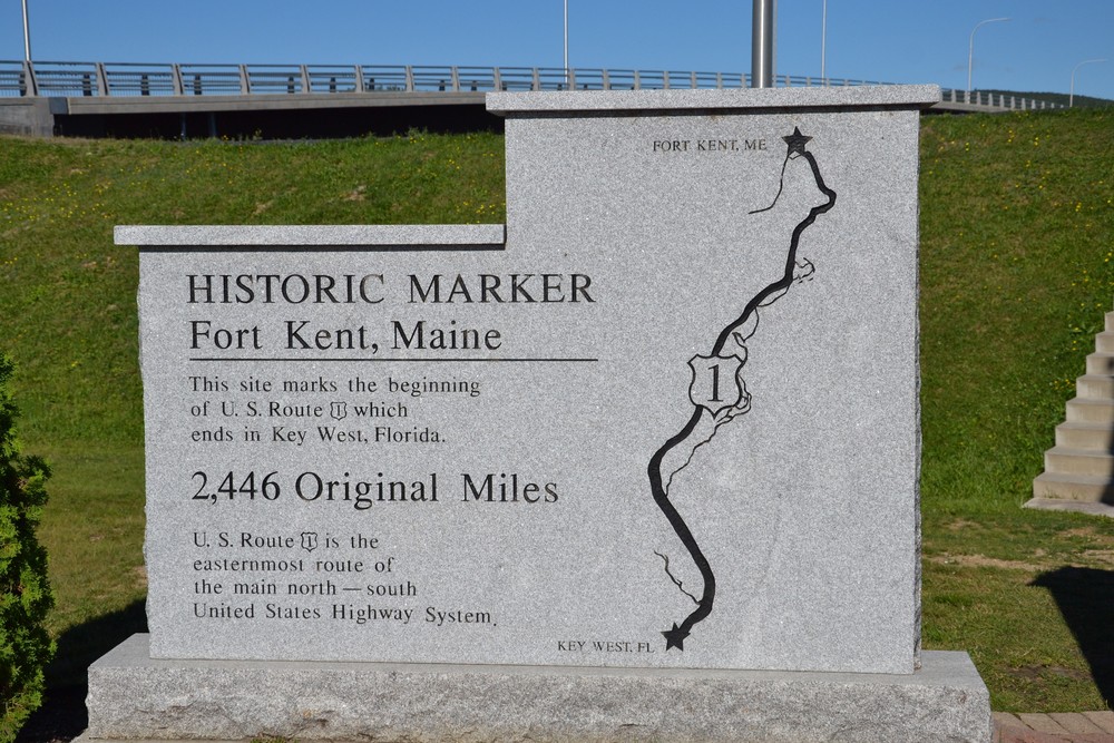 A map of the First Mile (Credit: Maine Trail Finder)