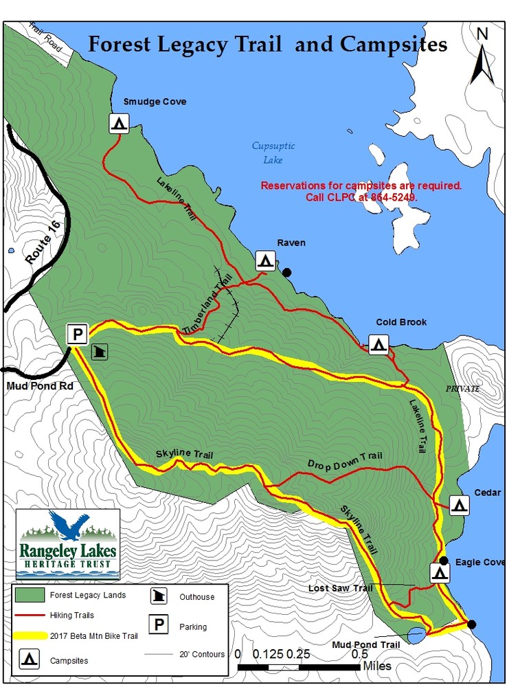 Forest Legacy Trails Maine Trail Finder