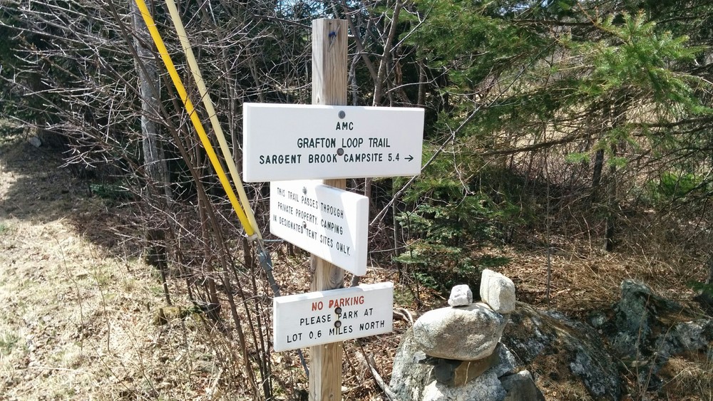 Grafton Loop Trail Map Grafton Notch Loop Trail - Maine Trail Finder