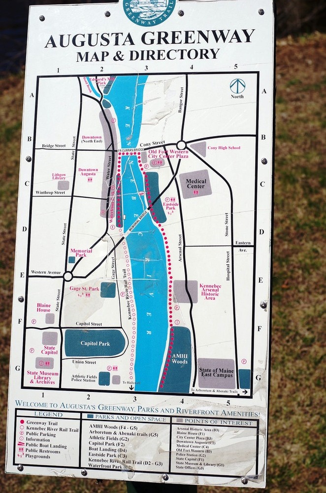 Augusta Greenway Trail Maine Trail Finder