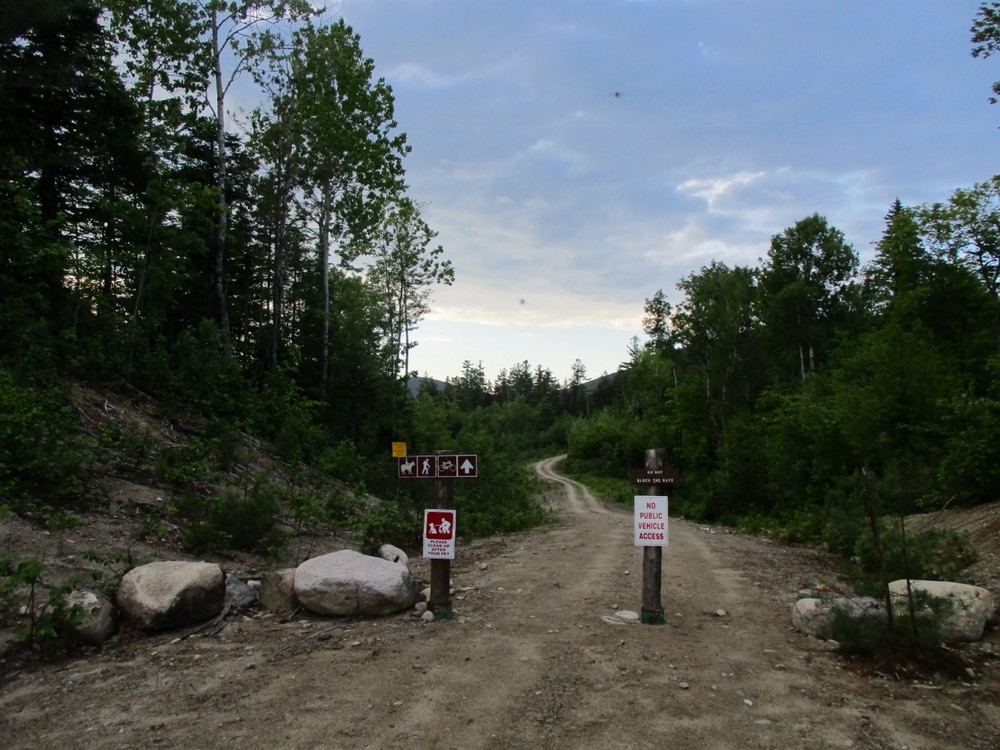 Trail entrance (Credit: Evan Watson)