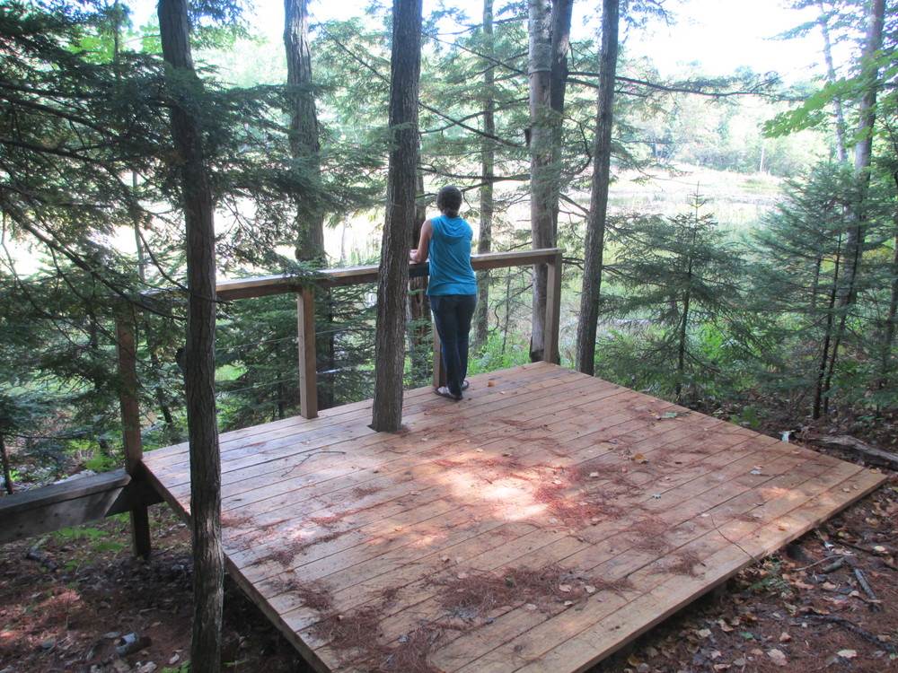 Observation Deck (Credit: Maine Trail Finder)