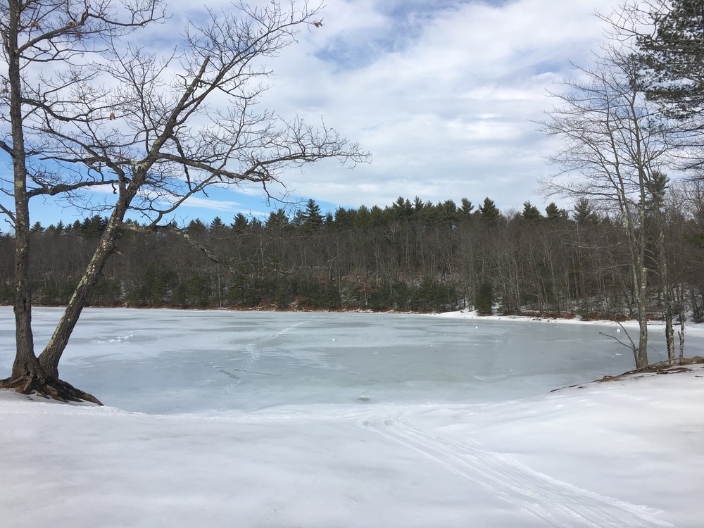 Otter Pond in the winter (Credit: Jerry Bessette)