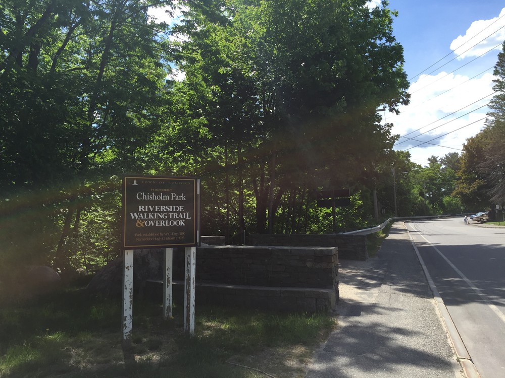 Chisholm Park - Riverside Walking Trail and Overlook - Maine Trail Finder