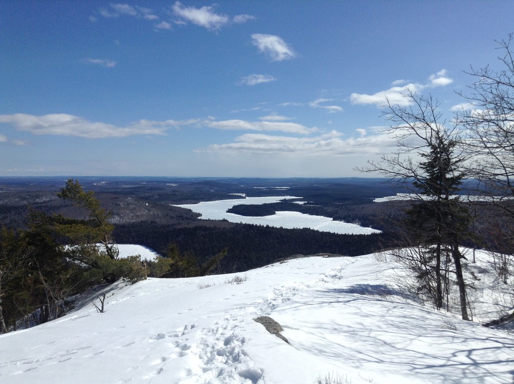 View of Spring River Lake from Tunk Mountain (Credit: Nicole Grohoski)