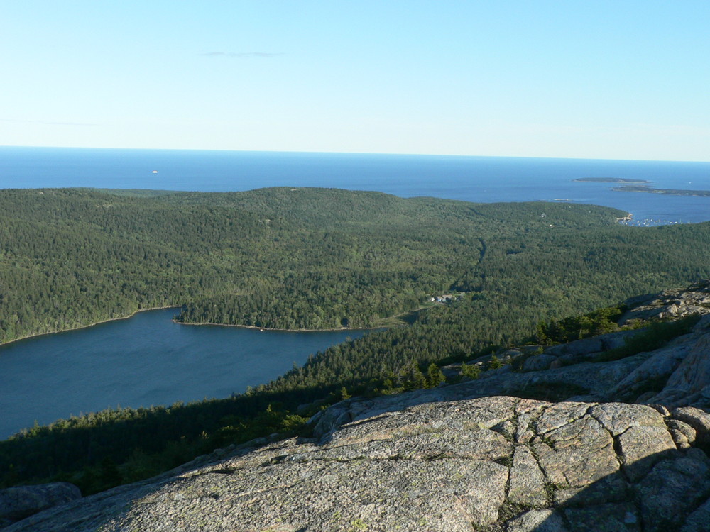 Jordan Pond from the Summit of Penobscot Mountain (Credit: National Park Service)