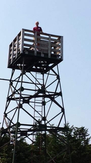 Old Speck observation tower (Credit: Bigeloafah)