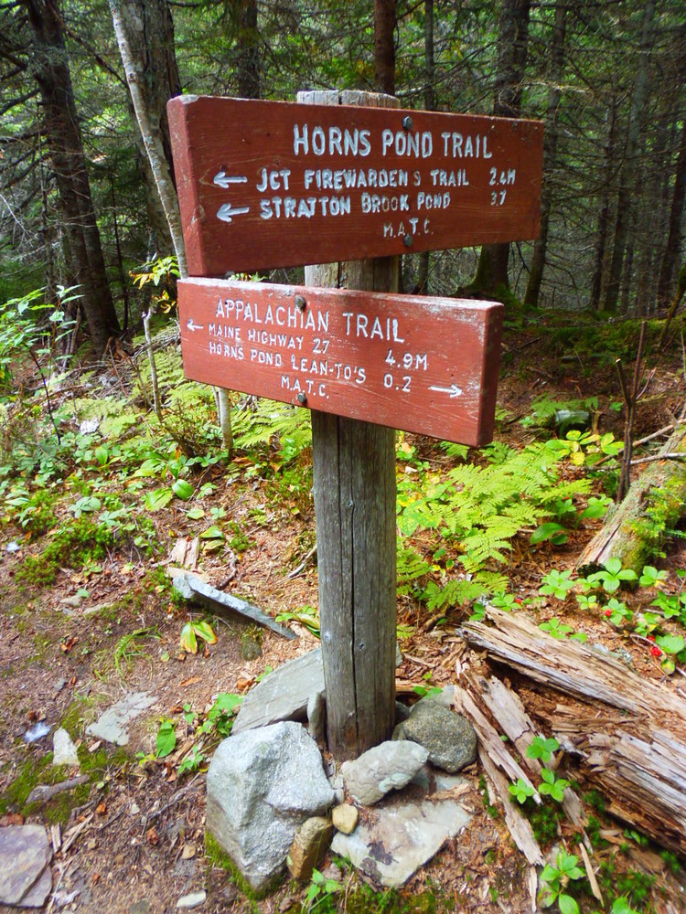 Trail marker (Credit: Robert Ratford)
