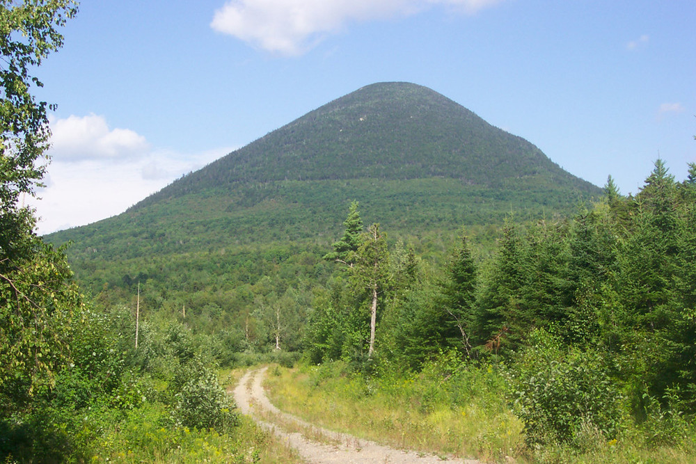 Approaching Big Spencer from the West (Credit: Maine Bureau of Parks and Lands)