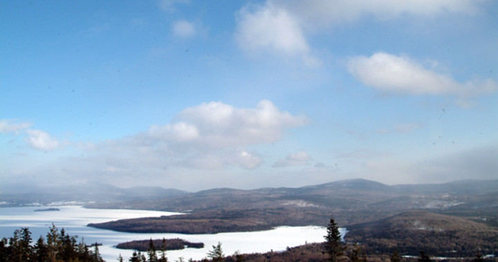 Winter View from Bald Mountain (Credit: Maine Bureau of Parks and Lands)