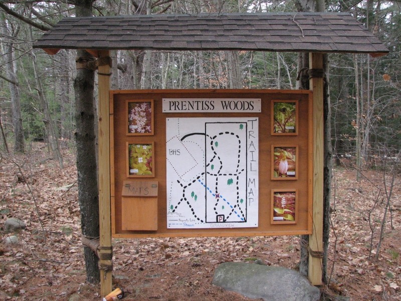 Prentiss Woods Maine Trail Finder