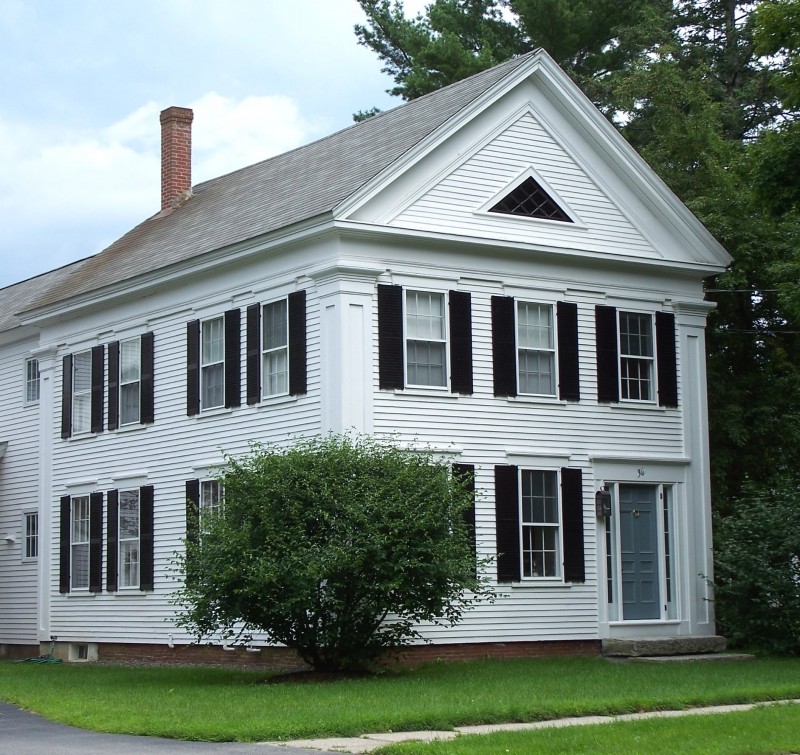 Flint/Crommet House, ca. 1850 (Credit: Bethel Historical Society)