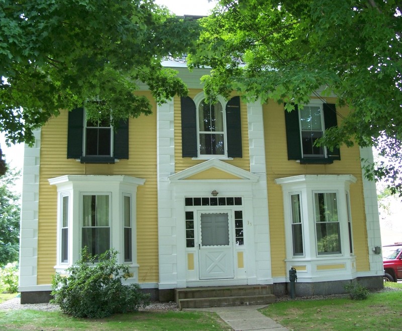 Edmund Merrill House, ca. 1874 (Credit: Bethel Historical Society)
