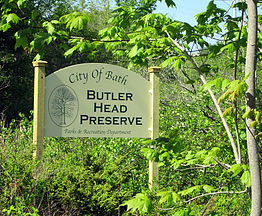 Sign for the preserve (Credit: bathforestry.com)