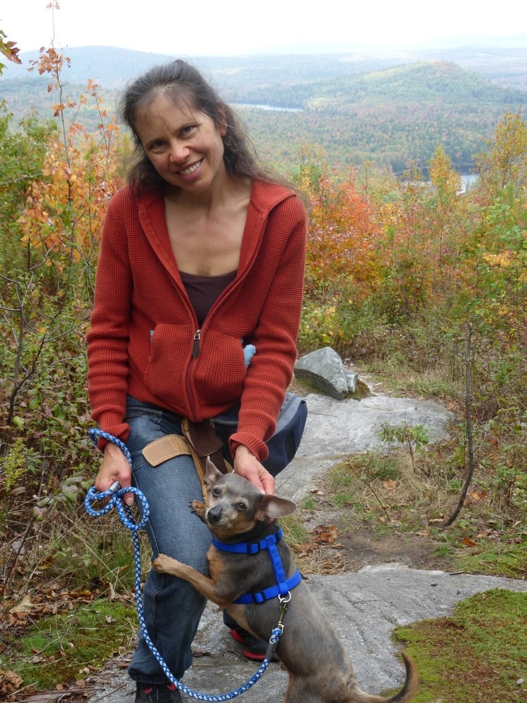 Wendy and Tucker on Round Top (Credit: Chris Nason)