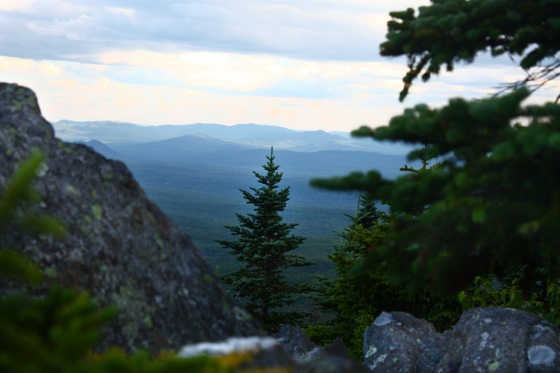 Mount Blue is named for the Spruce that blanket its Granite Slopes (Credit: Ross Donihue)