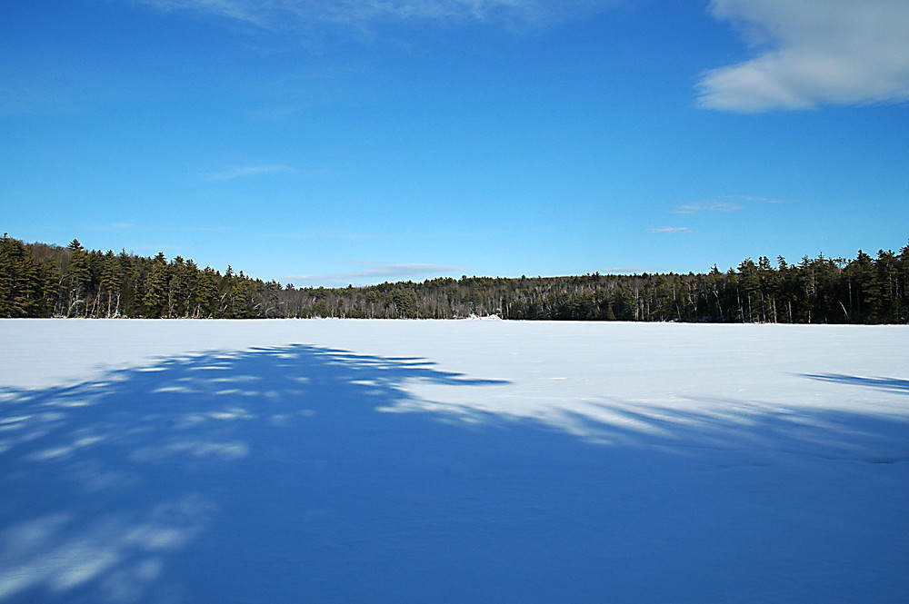 Jamies Pond in Winter (Credit: Kennebec LT)