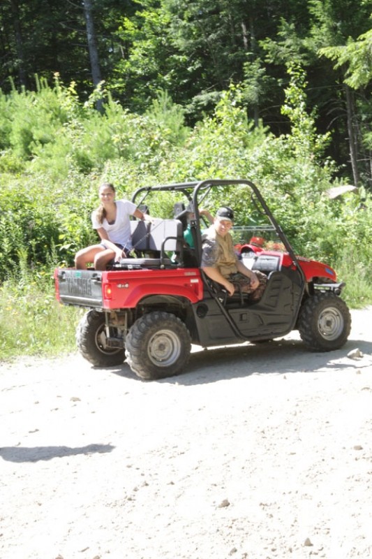 ATV use allowed May 15-Dec 15 on marked trails only (Credit: Hancock Lumber)