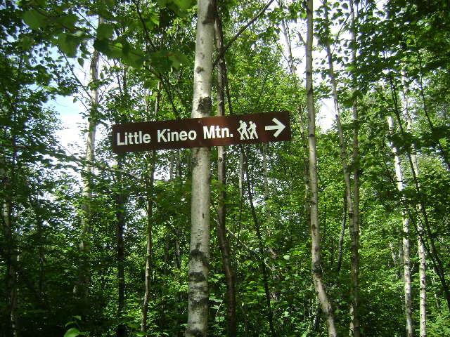 Trailhead sign (Credit: Maine Bureau of Parks and Lands)