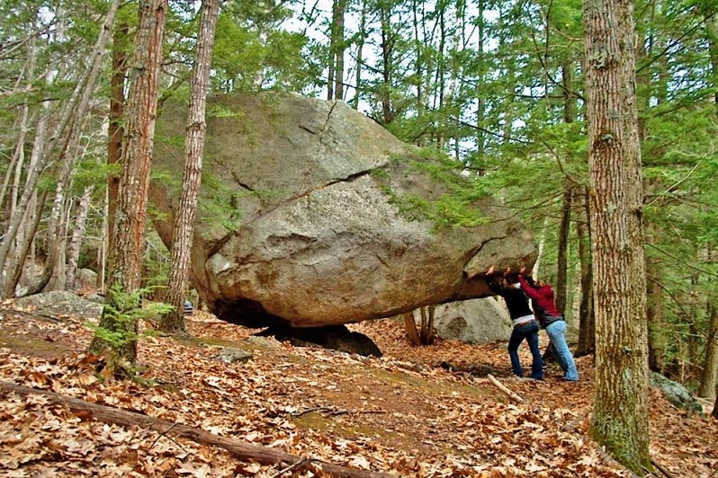Balancing Rock (Credit: Great Works Regional Land Trust)